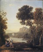 Claude Lorrain Landscape with Hagar and the Angel china oil painting artist